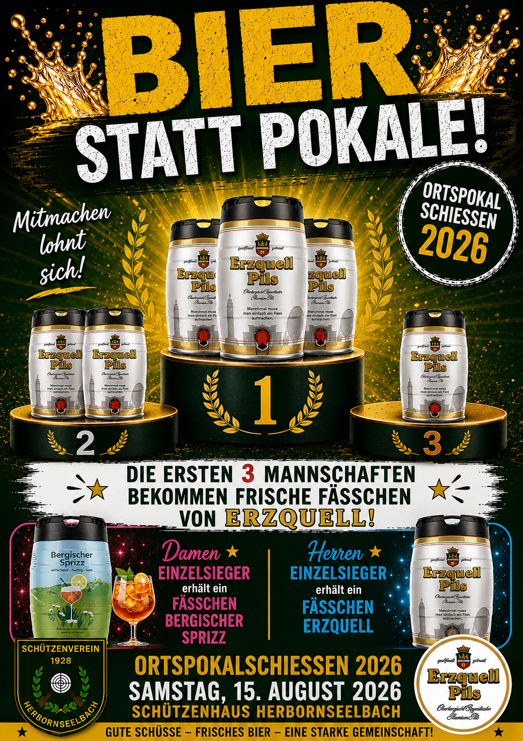 Einladung zum traditionellen Ortspokalschießen 2026
